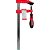 Grampo tipo sargento 300mm x 80mm com ranhuras NOVE54 - Imagem 2