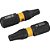 Jogo de bits ponteiras hexalobular com encaixe de 1/4" T20 x 25mm Flextorq 3.0 DEWALT - Imagem 3