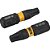 Jogo de bits ponteiras hexalobular com encaixe de 1/4" T25 x 25mm Flextorq 3.0 DEWALT - Imagem 3
