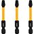 Jogo de bits ponteiras hexalobular com encaixe de 1/4" T25 x 56mm Flextorq 3.0 DEWALT - Imagem 4