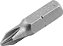 Jogo de bits/ponteira phillips com encaixe 1/4" nº1 x 25mm cartela com 5 peças VONDER - Imagem 1