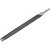 Lima chata para enxada 8" 08992 K&F - 12 unidades - Imagem 1