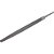 Lima triangular bastarda 8" VONDER - Imagem 1