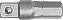 Adaptador para soquete macho x macho 1/4" para 1/4" 25mm R47100003 GEDORE RED - Imagem 1