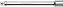 Extensão para soquete encaixe 3/8" X 5" R55100024 GEDORE RED - Imagem 1