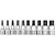 Jogo de soquetes allen encaixe 1/2" 5mm a 17mm R62558010 GEDORE RED - Imagem 1