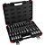 Jogo de soquetes allen encaixe 1/2" 5mm a 19mm R68003030 GEDORE RED - Imagem 1