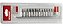 Jogo de soquetes encaixe de 1/4" com 13 peças 3mm a 10mm R48008013 GEDORE RED - Imagem 2