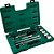 Jogo de soquetes estriados encaixe 1/2" 10mm a 32mm com 18 peças ST09203SJ SATA - Imagem 1