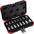 Jogo de soquetes hexalobular encaixe de 1/2" 16 peças R68003016 GEDORE RED - Imagem 1