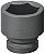 Soquete sextavado de impacto encaixe de 1" x 27,0mm 021009 GEDORE - Imagem 1