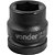 Soquete sextavado de impacto encaixe de 1" x 28,0mm VONDER - Imagem 3