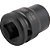 Soquete sextavado de impacto encaixe de 1/2" x 17,0mm VONDER - Imagem 3