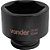 Soquete sextavado de impacto encaixe de 3/4" x 60,0mm VONDER - Imagem 3