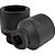 Soquete sextavado longo de impacto 60mm encaixe de 1" VONDER - Imagem 1