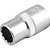 Soquete estriado com encaixe de 1/2" 13mm GEDORE RED - Imagem 2