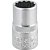 Soquete estriado com encaixe de 1/2" 15mm GEDORE RED - Imagem 1
