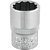 Soquete estriado com encaixe de 1/2" 19mm GEDORE RED - Imagem 1