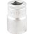 Soquete estriado com encaixe de 1/2" 21mm GEDORE - Imagem 3