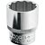 Soquete estriado com encaixe de 1/2" 27mm GEDORE RED - Imagem 1
