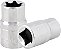 Soquete hexalobular com encaixe 1/2" E18 ST13705SC SATA - Imagem 1