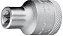 Soquete hexalobular fêmea com encaixe 1/2" TX 19 - E12 GEDORE - Imagem 1
