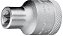 Soquete hexalobular fêmea com encaixe 1/2" TX 19 - E20 GEDORE - Imagem 1