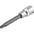Soquete hexalobular longo encaixe de 1/2" T-40 R62451819 GEDORE RED - Imagem 2