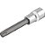 Soquete hexalobular longo encaixe de 1/2" T-55 R62452219 GEDORE RED - Imagem 2