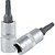 Soquete hexalobular macho com encaixe de 1/4" TX T-20 GEDORE RED - Imagem 1