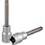 Soquete hexalobular macho longo encaixe de 1/2" T50 VONDER - Imagem 1