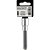 Soquete hexalobular macho longo encaixe de 1/2" T55 VONDER - Imagem 2