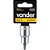 Soquete hexalobular macho T-30 encaixe 1/2" VONDER - Imagem 2