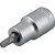 Soquete hexalobular macho T-30 encaixe 1/2" VONDER - Imagem 3