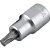 Soquete hexalobular macho T-45 encaixe 1/2" VONDER - Imagem 3
