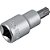 Soquete hexalobular macho T-50 encaixe 1/2" VONDER - Imagem 5