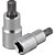 Soquete multidentado curto com encaixe de 1/2" M10 VONDER - Imagem 1