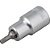 Soquete multidentado curto com encaixe de 1/2" M5 VONDER - Imagem 2