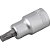 Soquete multidentado curto com encaixe de 1/2" M8 VONDER - Imagem 2