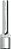 Soquete sextavado longo com encaixe de 1/4" 8mm GEDORE RED - Imagem 1