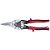Tesoura 10" para chapas modelo aviação corte reto R93310141 GEDORE RED - Imagem 1