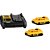 Kit com 2 baterias de íons de lítio (20V - 2,0 Ah) e 1 carregador (bivolt) DCB203C2-BR DEWALT - Imagem 2