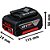 Kit com 2 baterias de íons de lítio (GBA 18V 4 Ah) e 1 carregador rápido GAL 1880 1 600 A01 5TC BOSCH - Imagem 3