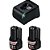 Carregador de bateria GAL 12V-20 Bivolt com 2 baterias 12V GBA 2,0 Ah 1 600 A02 1KS BOSCH - Imagem 1