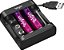 Carregador para pilhas USB AA e AAA 9V 46RSCUSB0000 ELGIN - Imagem 1