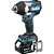 Chave de impacto bateria 18V encaixe de 1/2" Bivolt DTW700RTJ MAKITA - Imagem 1