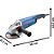 Esmerilhadeira angular 7" 2.800W 220V GWS 28-180 BOSCH - Imagem 3