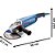 Esmerilhadeira angular 9" GWS 28-230P 2.800W 220V Homem morto 06018F61E0 BOSCH - Imagem 5