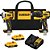 Conjunto parafusadeira / furadeira e parafusadeira com impacto 20V DCK279D2-BR DEWALT - Imagem 1
