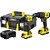 Kit parafusadeira/furadeira de impacto 1/2" e parafusadeira de impacto 1/4" com 2 baterias e carregador bivolt SBDI465D2T-BR STANLEY - Imagem 2